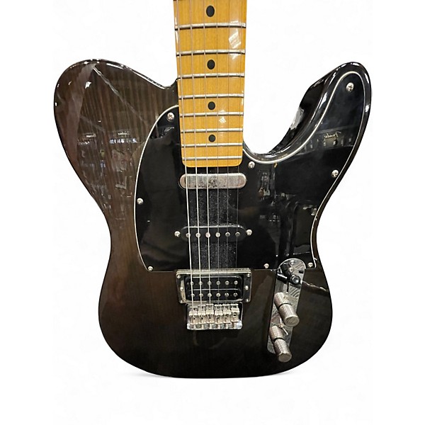 Used Fender Modern Player Telecaster Plus TRANSPARENT CHARCOAL Solid Body Electric Guitar