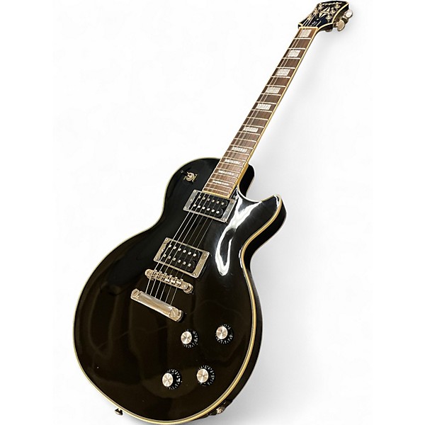 Used Epiphone Les Paul Custom Black Solid Body Electric Guitar