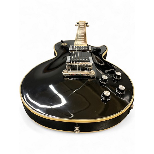 Used Epiphone Les Paul Custom Black Solid Body Electric Guitar