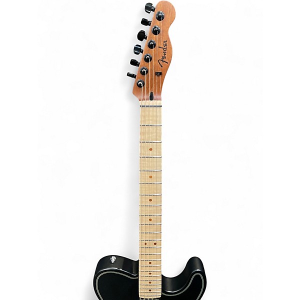 Used Fender Acoustasonic Standard Telecaster Black Acoustic Electric Guitar