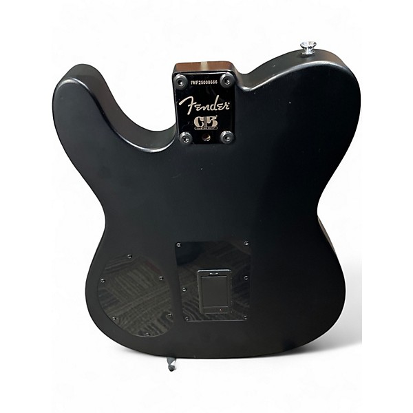 Used Fender Acoustasonic Standard Telecaster Black Acoustic Electric Guitar