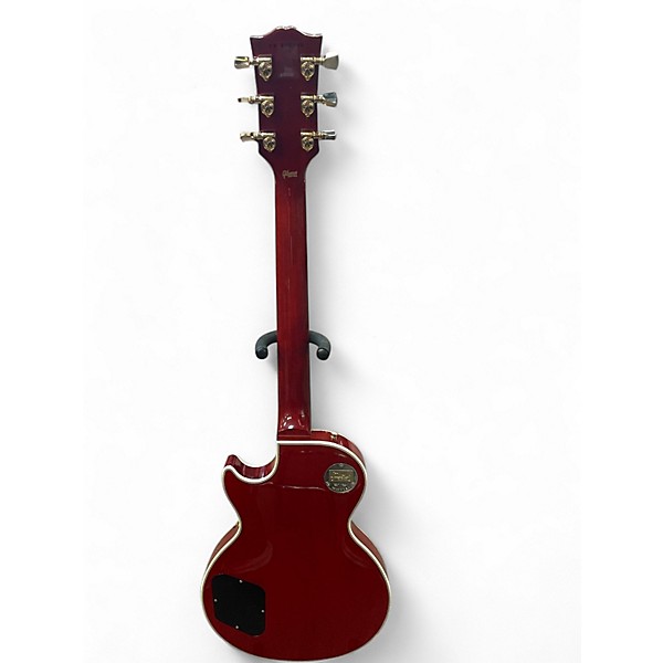 Used Gibson Les Paul Custom Cherry Sunburst Solid Body Electric Guitar