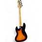 Used 2016 Fender Standard Jazz Bass Brown Sunburst Electric Bass Guitar
