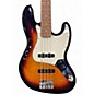 Used 2016 Fender Standard Jazz Bass Brown Sunburst Electric Bass Guitar