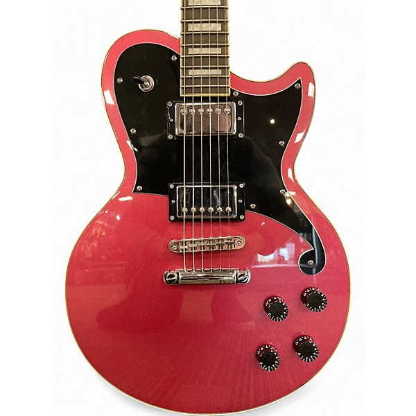 Used D'Angelico Premier Atlantic Oxblood Solid Body Electric Guitar