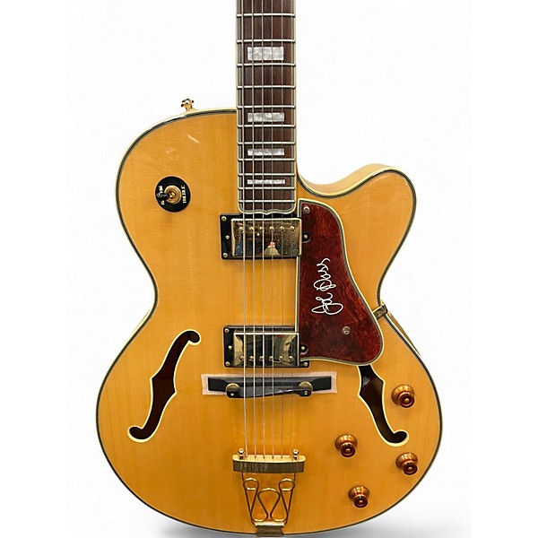 Used Epiphone Joe Pass Emperor II NATURAL Hollow Body Electric Guitar