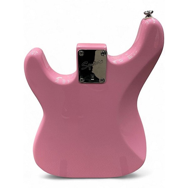 Used Squier Mini Affinity Stratocaster Pink Electric Guitar