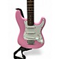 Used Squier Mini Affinity Stratocaster V2 Pink Solid Body Electric Guitar