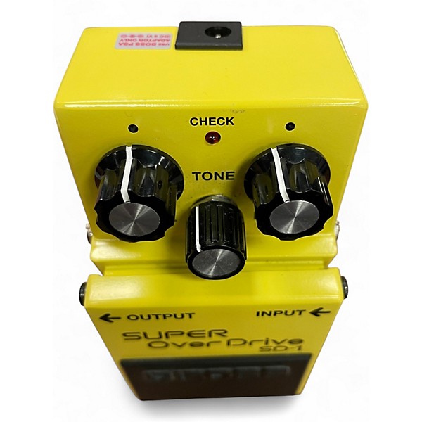 Used BOSS SD1 Super Overdrive Effect Pedal