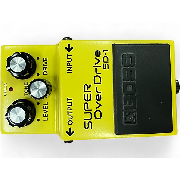 Used BOSS SD1 Super Overdrive Effect Pedal