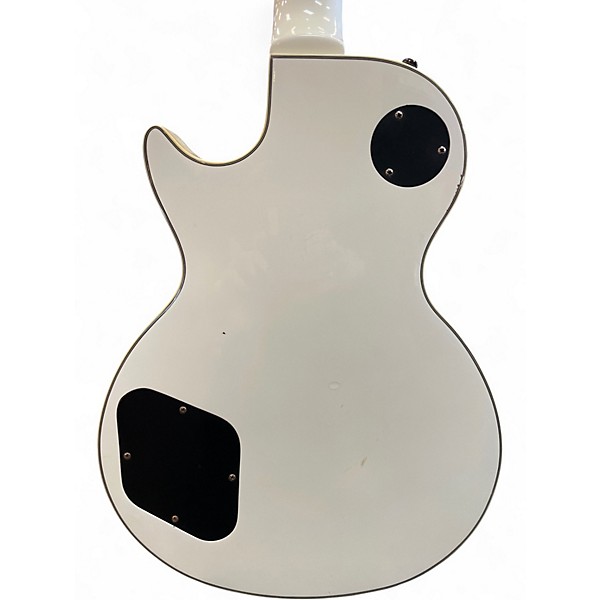 Used Epiphone Les Paul Custom Alpine White Solid Body Electric Guitar