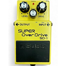 Used BOSS SD1 Super Overdrive Effect Pedal