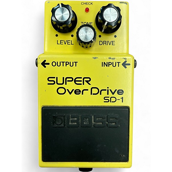 Used BOSS SD1 Super Overdrive Effect Pedal