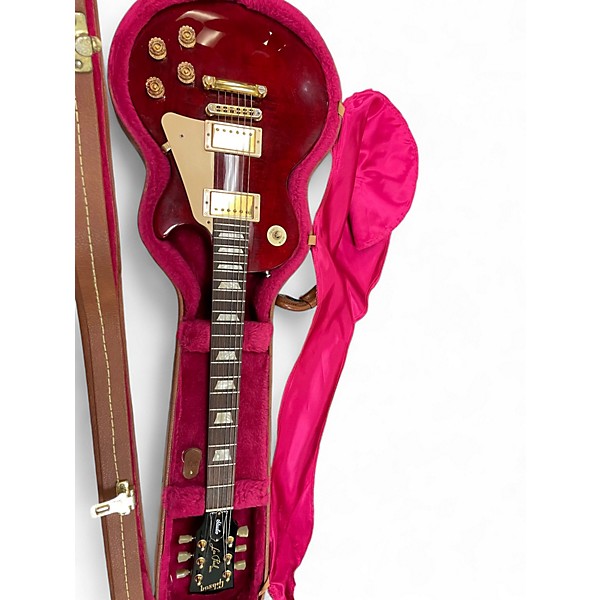 Used 2007 Gibson Les Paul Studio Dark Wine Solid Body Electric Guitar