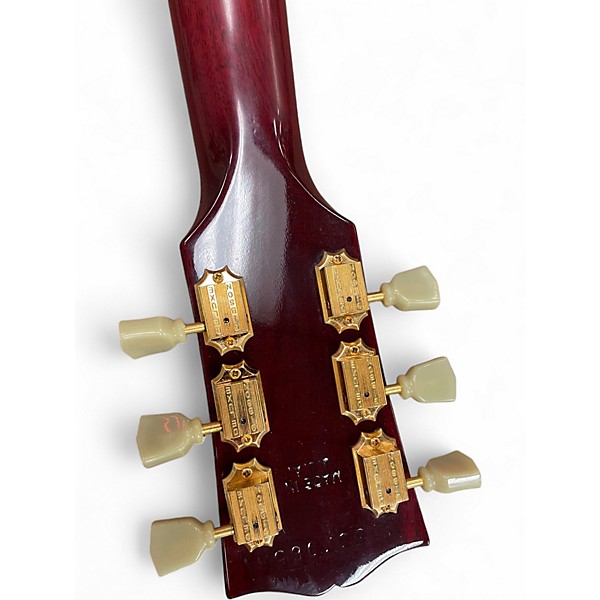 Used 2007 Gibson Les Paul Studio Dark Wine Solid Body Electric Guitar