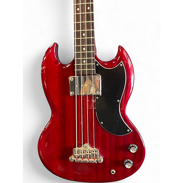 Used Epiphone EB0 CHERRY RED Electric Bass Guitar