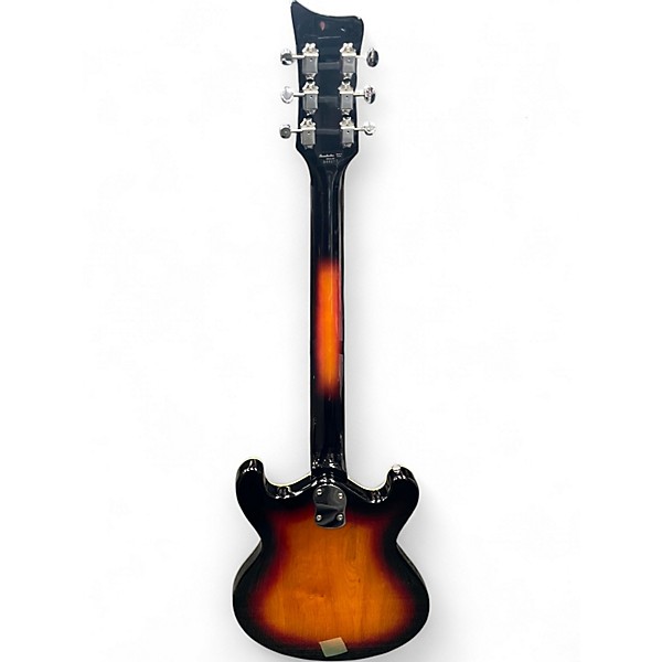 Used Danelectro 66 SUNBURST Hollow Body Electric Guitar