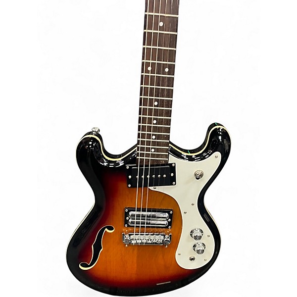 Used Danelectro 66 SUNBURST Hollow Body Electric Guitar