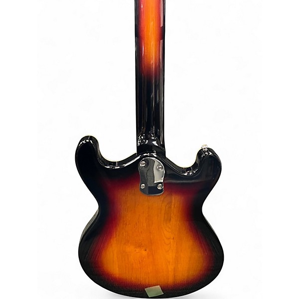 Used Danelectro 66 SUNBURST Hollow Body Electric Guitar