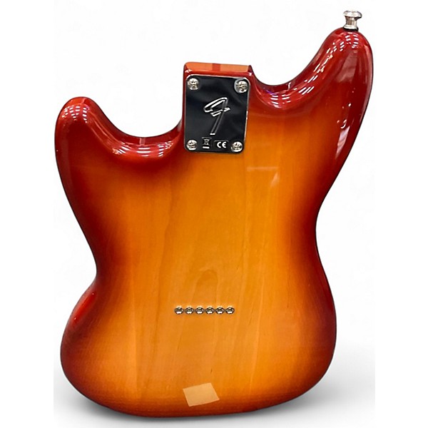 Used Fender PLAYER MUSTANG Sienna Sunburst Solid Body Electric Guitar