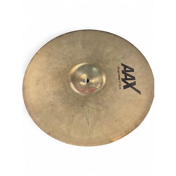 Used 2010s SABIAN 14in AAX Stage Hi Hat Pair Cymbal