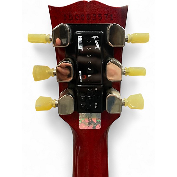 Used Gibson Les Paul Junior Heritage Cherry Solid Body Electric Guitar