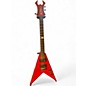 Used B.C. Rich JR V Red Solid Body Electric Guitar thumbnail
