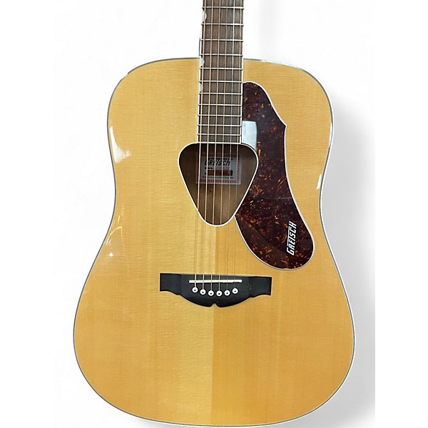 Used Gretsch Guitars G5034TFT Rancher Natural Acoustic Electric Guitar