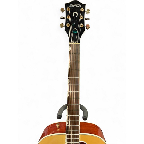 Used Gretsch Guitars G5034TFT Rancher Natural Acoustic Electric Guitar