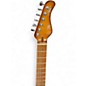 Used Mayones AQUILA AMBER BURST Solid Body Electric Guitar