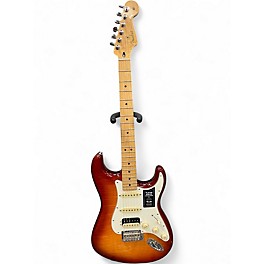 Used Fender Player Plus Stratocaster Plus Top HSS Sienna Sunburst Solid Body Electric Guitar