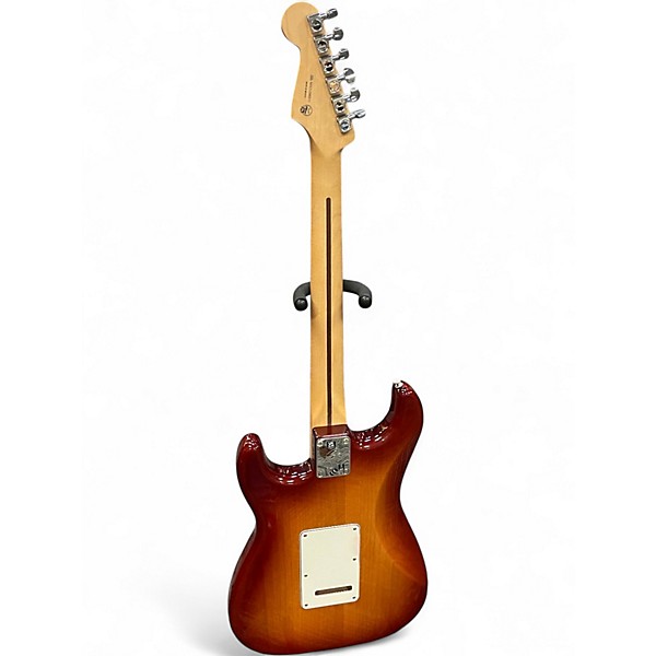 Used Fender Player Plus Stratocaster Plus Top HSS Sienna Sunburst Solid Body Electric Guitar