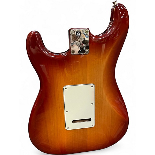 Used Fender Player Plus Stratocaster Plus Top HSS Sienna Sunburst Solid Body Electric Guitar
