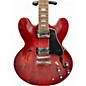 Used Epiphone ES335 FIGURED Trans Red Hollow Body Electric Guitar