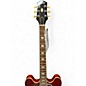 Used Epiphone ES335 FIGURED Trans Red Hollow Body Electric Guitar
