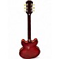 Used Epiphone ES335 FIGURED Trans Red Hollow Body Electric Guitar