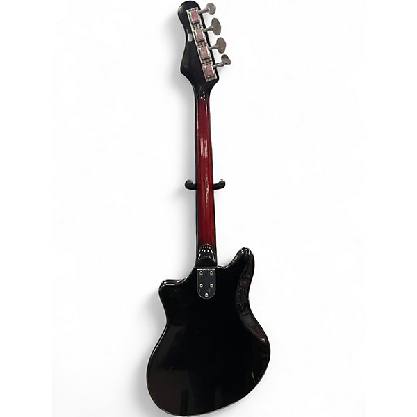 Vintage 1960s Kingston Short scale Red burst Electric Bass Guitar