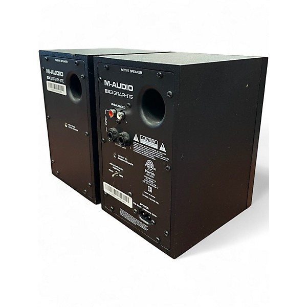 Used M-Audio bx3 pair Powered Monitor