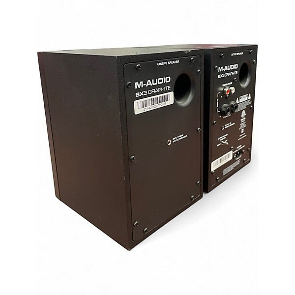Used M-Audio bx3 pair Powered Monitor