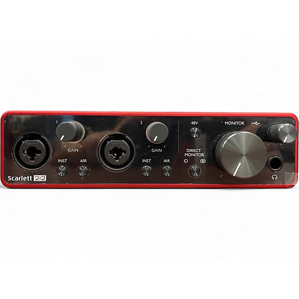 Used Focusrite Scarlett 2i2 Gen 3 Audio Interface