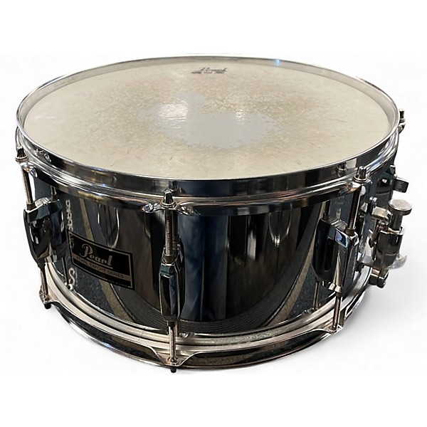 Used Pearl 14X6.5 EXPORT SNARE Chrome Drum