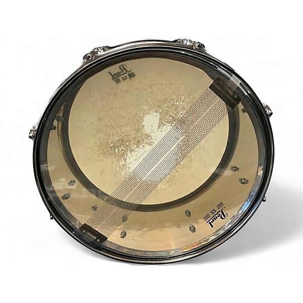 Used Pearl 14X6.5 EXPORT SNARE Chrome Drum