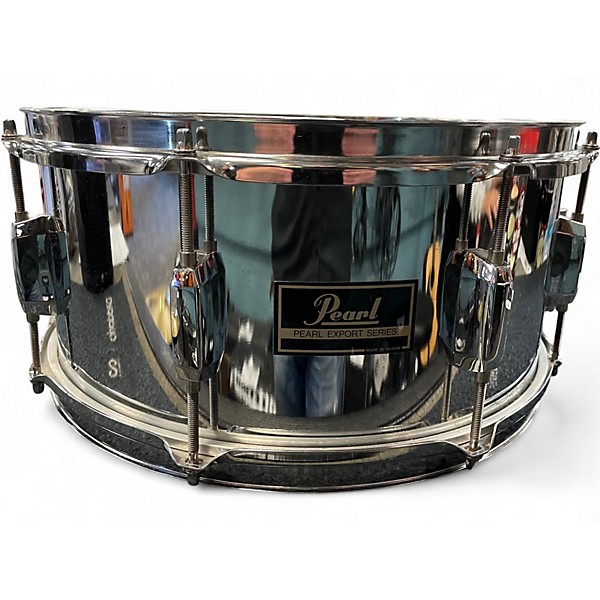 Used Pearl 14X6.5 EXPORT SNARE Chrome Drum