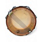 Used Pork Pie 7X13 Piglite snare Amber Drum