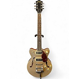 Used Gretsch Drums G2655T-P90 Gold Hollow Body Electric Guitar