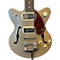 Used Gretsch Drums G2655T-P90 Gold Hollow Body Electric Guitar