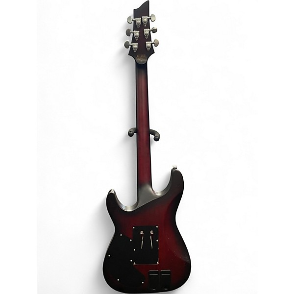 Used Schecter Guitar Research C1 Floyd Rose Platinum SUSTAINIAC Gray Solid Body Electric Guitar