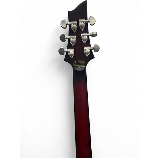 Used Schecter Guitar Research C1 Floyd Rose Platinum SUSTAINIAC Gray Solid Body Electric Guitar