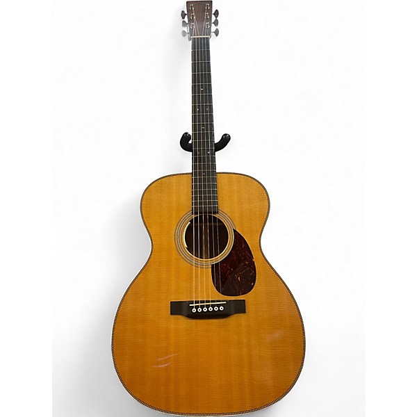Used Martin OM28 Natural Acoustic Guitar