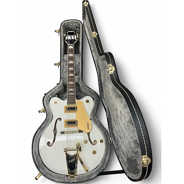 Used Gretsch Guitars G5422TG White Hollow Body Electric Guitar